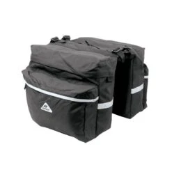 Borsa FORCE Bici Posteriore Al Portapacchi DOUBLE 2X10 Litri