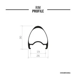 Coppia Ruote In Carbonio VISION TC30 DB CL Disc -Vendite Santini 26317 coppia ruote in carbonio vision tc30 db cl disc 3