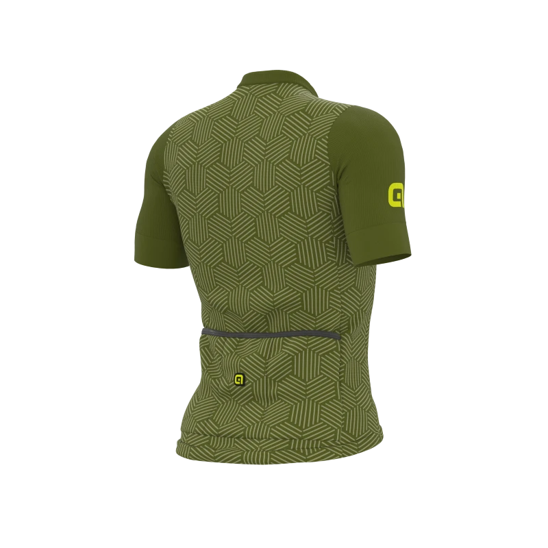 Maglia Ciclismo ALE' SOLID CROSS Verde 4 Maglia Ciclismo ALE' SOLID CROSS Verde - immagine 2