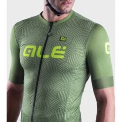 Maglia Ciclismo ALE' SOLID CROSS Verde 12 Maglia Ciclismo ALE' SOLID CROSS Verde -Vendite Santini 28383 maglia ciclismo ale solid cross verde 2