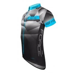 Maglia Ciclismo FORCE BEST Grigio Blu -Vendite Santini FORCE maglia ciclismo force best grigio blu 2