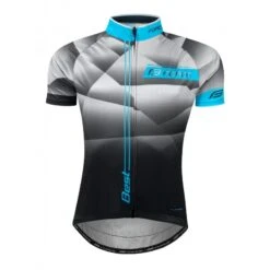 Maglia Ciclismo FORCE BEST Grigio Blu