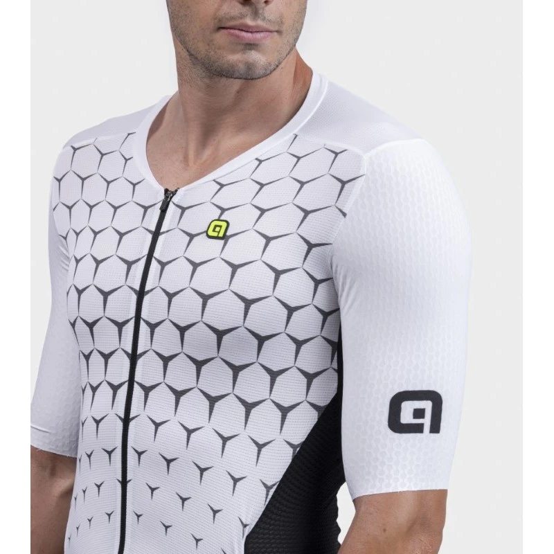 Body Ciclismo ALE' R-EV1 HIVE Bianco 10 Body Ciclismo ALE' R-EV1 HIVE Bianco - immagine 8