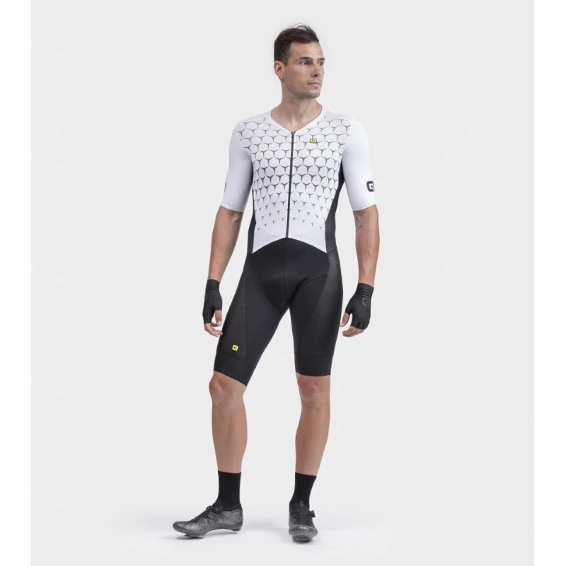 Body Ciclismo ALE' R-EV1 HIVE Bianco 12 Body Ciclismo ALE' R-EV1 HIVE Bianco - immagine 10