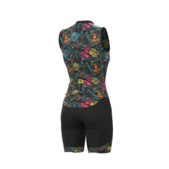 Vendite Santini -Vendite Santini body ciclismo donna ale pr r tattoo grigio 1