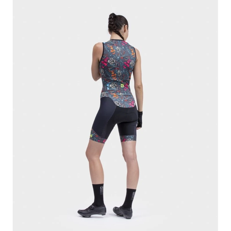 Body Ciclismo Donna ALE' PR-R TATTOO Grigio 11 Body Ciclismo Donna ALE' PR-R TATTOO Grigio - immagine 9
