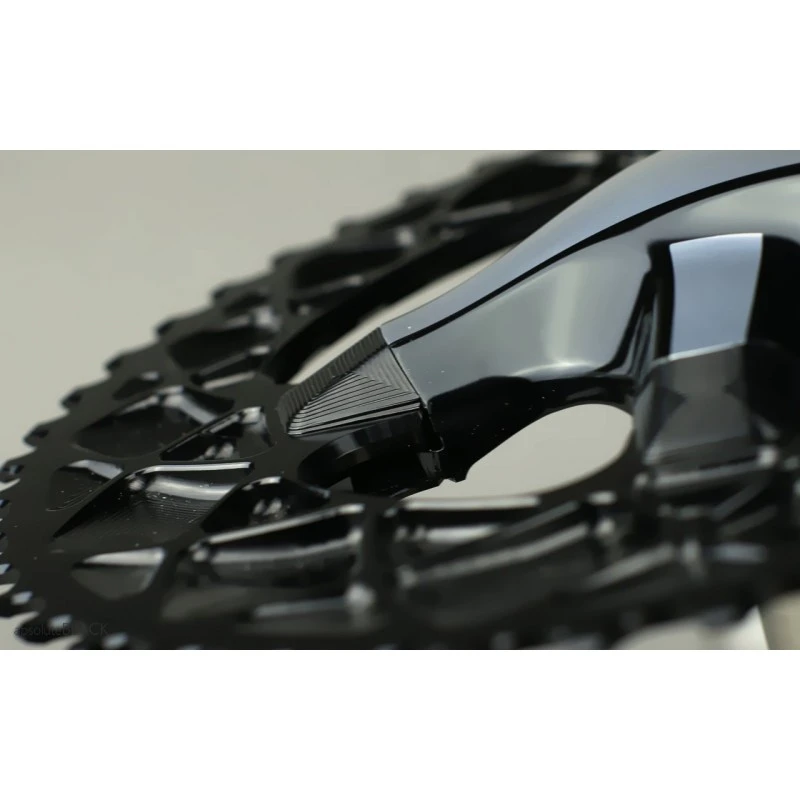 AbsoluteBLACK Bolts Cover VITI Per Guarnitura DURA ACE 9100 5 AbsoluteBLACK Bolts Cover VITI Per Guarnitura DURA ACE 9100 - immagine 3