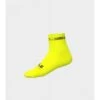 Calzini Ciclimo Q-SKIN 12cm ALE' LOGO Giallo Fluo-nero