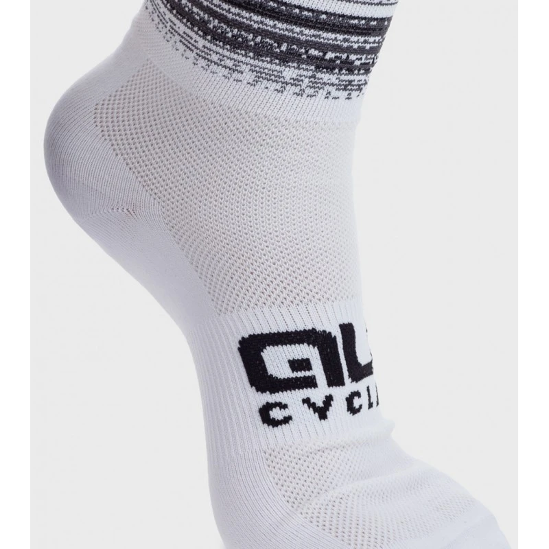 Calzini Ciclimo Q-SKIN 16cm ALE' SCANNER Bianco-nero 6 Calzini Ciclimo Q-SKIN 16cm ALE' SCANNER Bianco-nero - immagine 4
