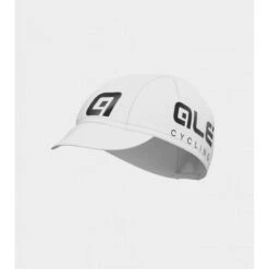 Cappellino Ciclismo ALE' COTTON Bianco-nero -Vendite Santini cappellino ciclismo ale cotton bianco nero 2
