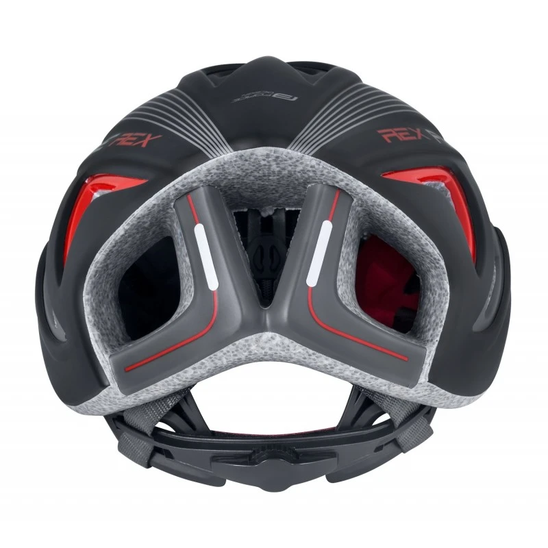 Casco Bici Da Corsa FORCE REX NERO GRIGIO 6 Casco Bici Da Corsa FORCE REX NERO GRIGIO - immagine 4