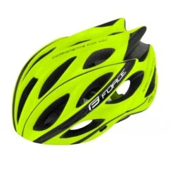 Casco Bici MTb E Corsa Force Bull Fluo