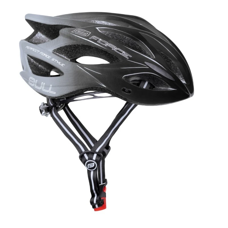 Casco Bici MTb E Corsa Force Bull HUE Nero Grigio 4 Casco Bici MTb E Corsa Force Bull HUE Nero Grigio - immagine 2