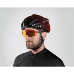 Casco Bici MTb E Corsa Force Bull HUE Nero Rosso -Vendite Santini casco bici mtb e corsa force bull hue nero rosso 4
