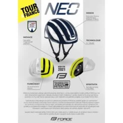 Casco Bici MTb E Corsa Force Neo Fluo MIPS -Vendite Santini casco bici mtb e corsa force neo fluo mips 5