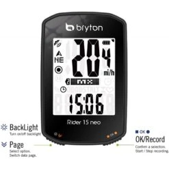 Ciclocomputer GPS Bici BRYTON Rider 15 NEO E