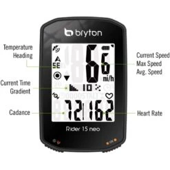 Ciclocomputer GPS Bici BRYTON Rider 15C NEO Con Cadenza -Vendite Santini ciclocomputer gps bici bryton rider 15c neo con cadenza 2