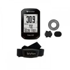 Ciclocomputer GPS Bici BRYTON Rider 420T Fascia Cardio E Cadenza