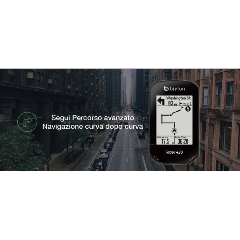 Ciclocomputer GPS Bici BRYTON Rider 420T Fascia Cardio E Cadenza 6 Ciclocomputer GPS Bici BRYTON Rider 420T Fascia Cardio E Cadenza - immagine 4