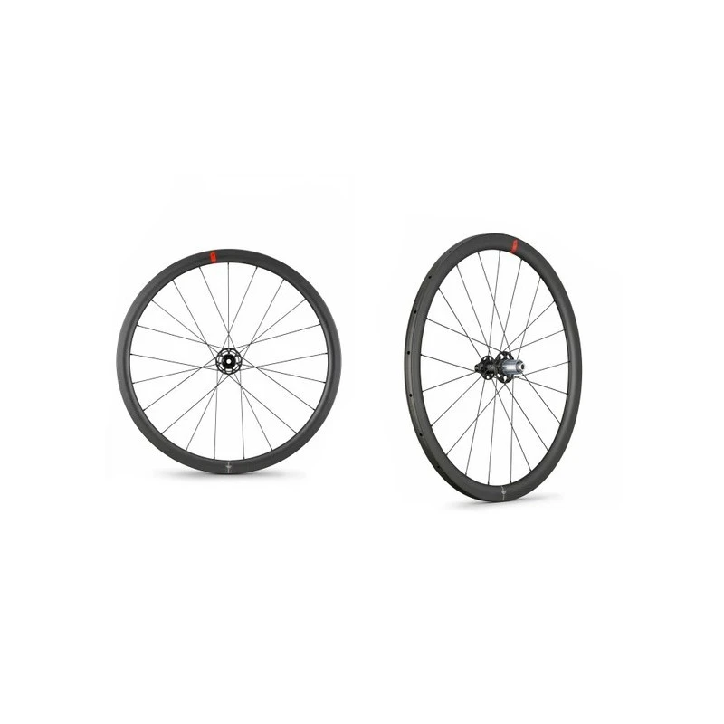 Coppia Ruote In Carbonio WILIER MICHE Disc Tubeless NDR CK38 5 Coppia Ruote In Carbonio WILIER MICHE Disc Tubeless NDR CK38 - immagine 3