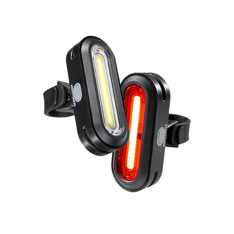 Fanalino Kit Anteriore E Posteriore KRYPTONITE Avenue F-150 E R-75 COB Attacco USB 3 Fanalino Kit Anteriore E Posteriore KRYPTONITE Avenue F-150 E R-75 COB Attacco USB