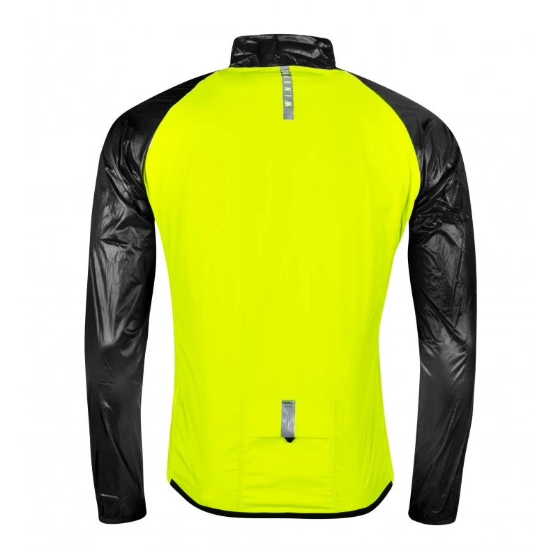 Giacca Invernale Ciclismo Antivento FORCE WINDPRO Fluo 4 Giacca Invernale Ciclismo Antivento FORCE WINDPRO Fluo - immagine 2