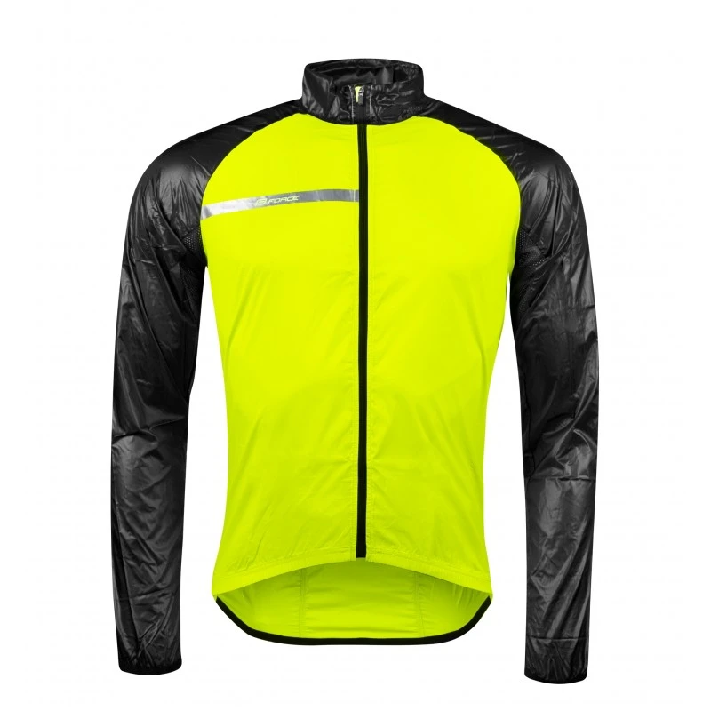 Giacca Invernale Ciclismo Antivento FORCE WINDPRO Fluo 3 Giacca Invernale Ciclismo Antivento FORCE WINDPRO Fluo