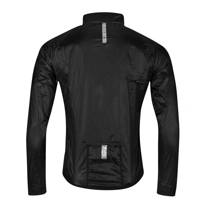 Giacca Invernale Ciclismo Antivento FORCE WINDPRO Nero 4 Giacca Invernale Ciclismo Antivento FORCE WINDPRO Nero - immagine 2