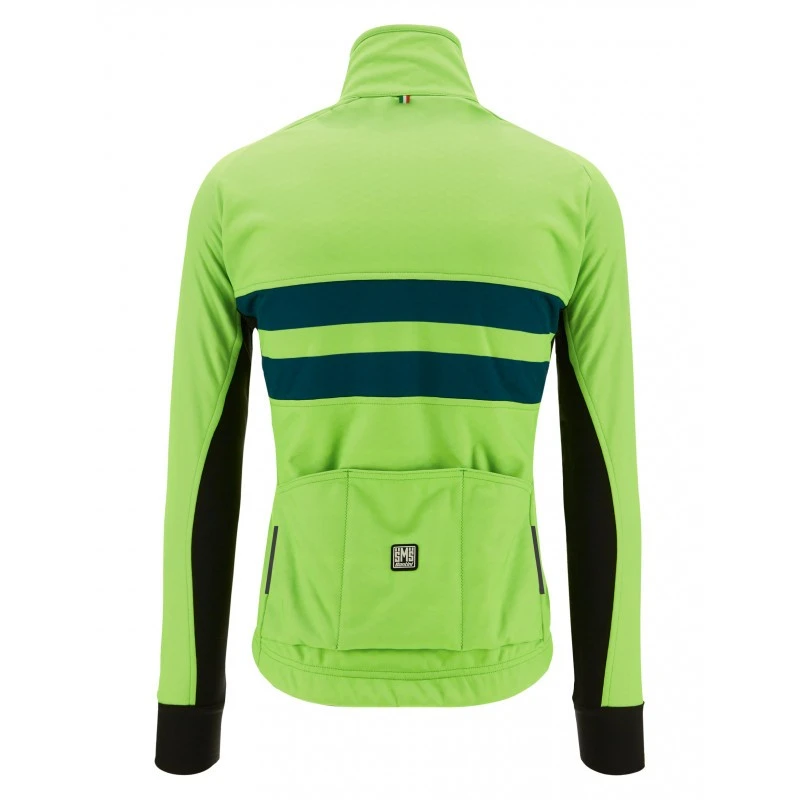 Giacca SANTINI Invernale ANTIPIOGGIA COLORE HALO Verde 4 Giacca SANTINI Invernale ANTIPIOGGIA COLORE HALO Verde - immagine 2