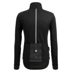 Giacca SANTINI Invernale ANTIPIOGGIA VEGA MULTI Nero Con Cappuccio -Vendite Santini giacca santini invernale antipioggia vega multi nero con cappuccio 2