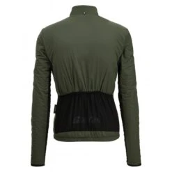 Giacca SANTINI Invernale Gravel ALPHA TRAIL Verde Lana -Vendite Santini giacca santini invernale gravel alpha trail verde 2
