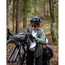 Giacca SANTINI Invernale Gravel ALPHA TRAIL Verde Lana -Vendite Santini giacca santini invernale gravel alpha trail verde 6