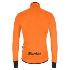 Giacca SANTINI Tascabile ANTIPIOGGIA GUARD NIMBUS Arancio Fluo -Vendite Santini giacca santini tascabile antipioggia guard nimbus arancio fluo 2