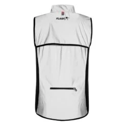 Gilet Ciclismo Antivento FORCE FLASH Riflettente -Vendite Santini gilet ciclismo antivento force flash riflettente 1
