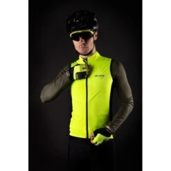 Gilet Ciclismo Antivento FORCE VEST VISION Fluo -Vendite Santini gilet ciclismo antivento force vest vision fluo 3