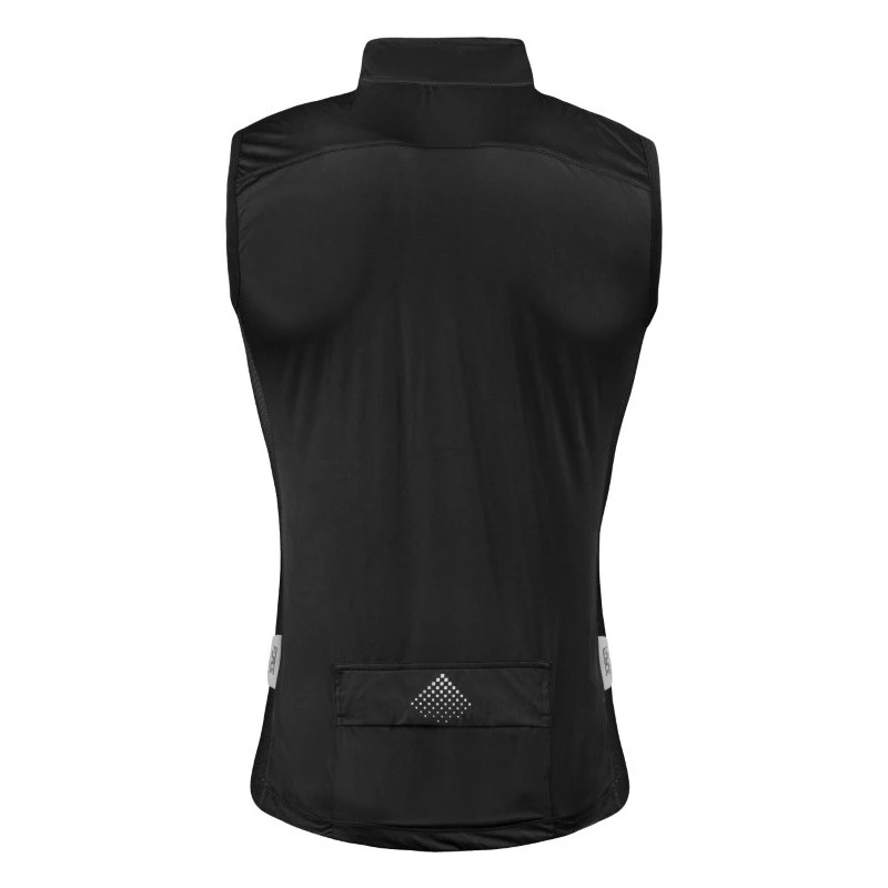 Gilet Ciclismo Antivento FORCE VEST VISION Nero 4 Gilet Ciclismo Antivento FORCE VEST VISION Nero - immagine 2