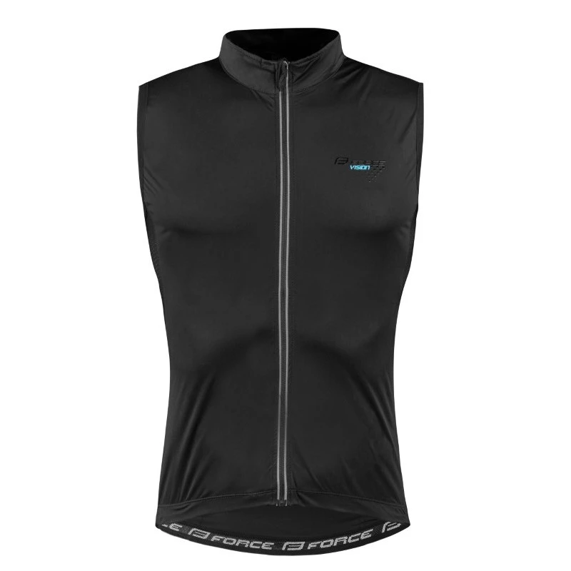 Gilet Ciclismo Antivento FORCE VEST VISION Nero 3 Gilet Ciclismo Antivento FORCE VEST VISION Nero