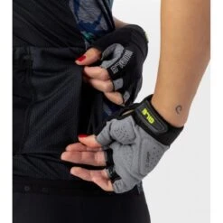 Guanti Estivi Ciclismo ALE' COMFORT Nero-bianco -Vendite Santini guanti estivi ciclismo ale comfort nero bianco 2