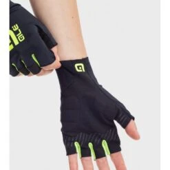 Guanti Estivi Ciclismo ALE' VELOCISSIMO Nero-giallo Fluo 11 Guanti Estivi Ciclismo ALE' VELOCISSIMO Nero-giallo Fluo -Vendite Santini guanti estivi ciclismo ale velocissimo nero giallo fluo 3