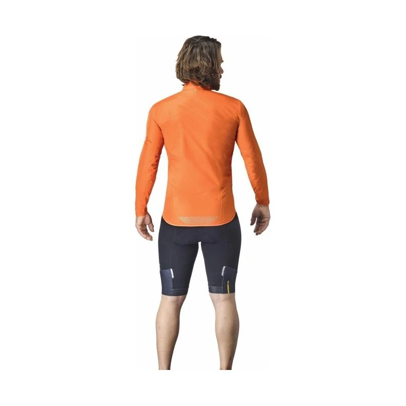 Guscio Antipioggia Antivento Mavic Cosmic H2O Jacket Arancione Uomo 5 Guscio Antipioggia Antivento Mavic Cosmic H2O Jacket Arancione Uomo - immagine 3