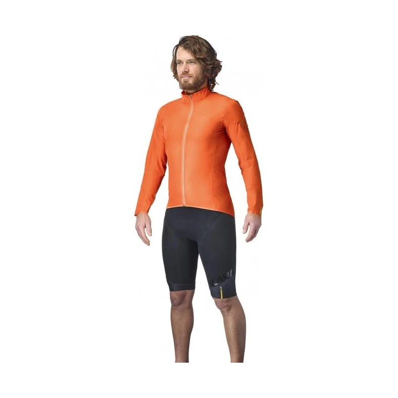 Guscio Antipioggia Antivento Mavic Cosmic H2O Jacket Arancione Uomo 6 Guscio Antipioggia Antivento Mavic Cosmic H2O Jacket Arancione Uomo - immagine 4