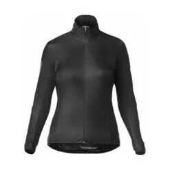 Guscio Ciclismo Antipioggia Antivento Mavic Sirocco Jacket Nero Donna