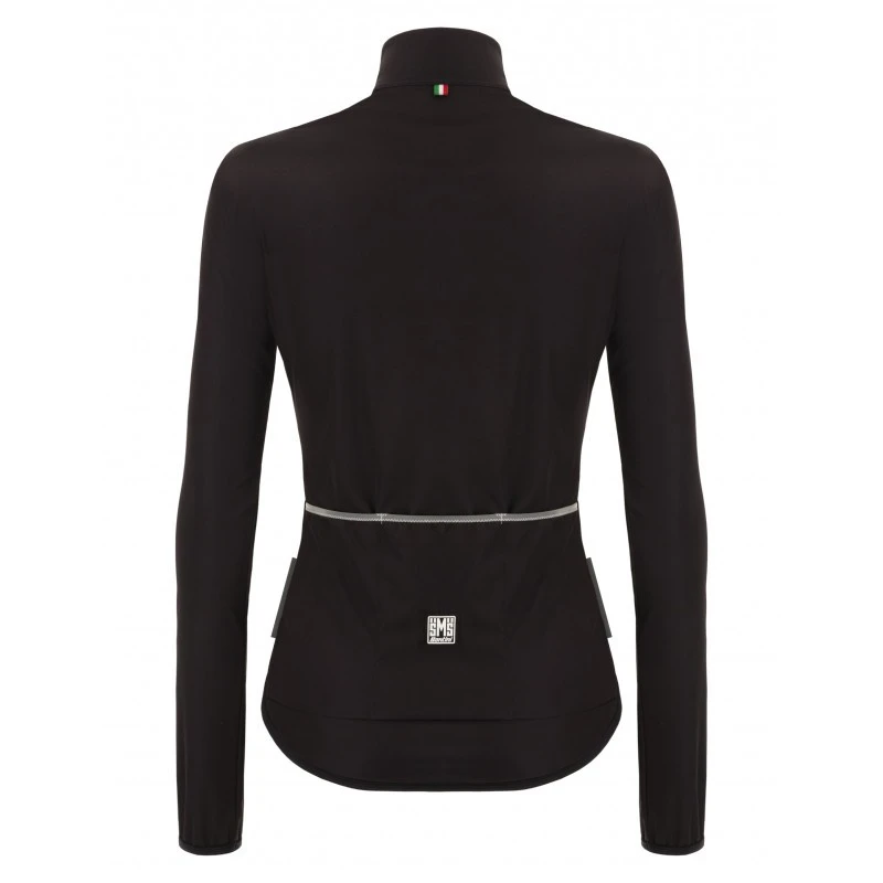 Guscio Ciclismo Antipioggia Antivento SANTINI NEBULA PURO JACKET Donna NE 4 Guscio Ciclismo Antipioggia Antivento SANTINI NEBULA PURO JACKET Donna NE - immagine 2