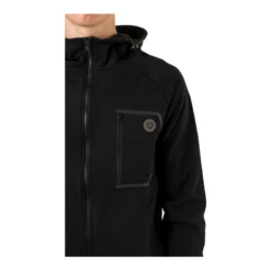 Guscio Softhell Mtb AGU SPORT Men Nera Con Cappuccio -Vendite Santini guscio shell mtb agu sport men nera con cappuccio 1 2