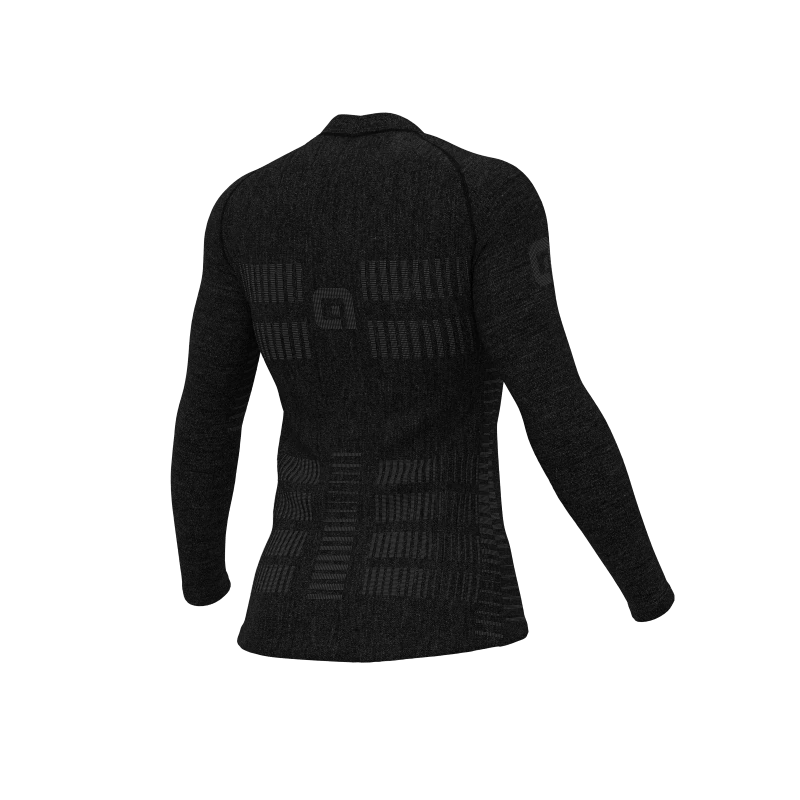 Intimo Invernale Manica Lunga Donna ALE' WOOL Grigio 2023 4 Intimo Invernale Manica Lunga Donna ALE' WOOL Grigio 2023 - immagine 2