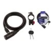 Lucchetto FORCE ECO Con Cavo A Spirale 120x8 E Supporto 1 Lucchetto FORCE ECO Con Cavo A Spirale 120x8 E Supporto -Vendite Santini lucchetto force eco con cavo a spirale 120x8 e supporto