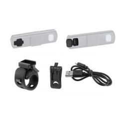 Luce Posteriore Di Sicurezza FORCE ATOM Usb Ricaricabile 40 Lumen