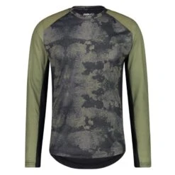 Maglia Bici Ciclismo AGU SPORT Mtb Manica Lunga Men Verdone