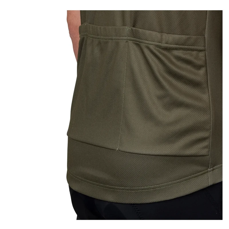 Maglia Bici Ciclismo AGU STRIPED Manica Corta Verdone 4 Maglia Bici Ciclismo AGU STRIPED Manica Corta Verdone - immagine 2