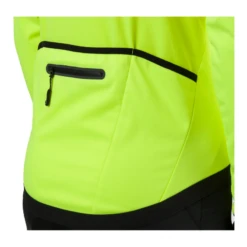 Maglia Ciclismo AGU THERMO ESSENTIAL Invernale Gialla Fluo -Vendite Santini maglia ciclismo agu thermo essential invernale gialla fluo 4
